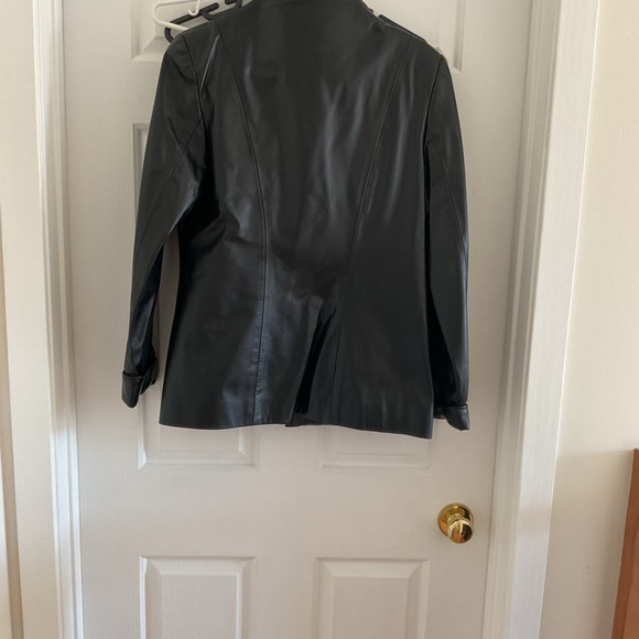 The Leather Ranch black jacket, size 2 - Picture 2 of 4